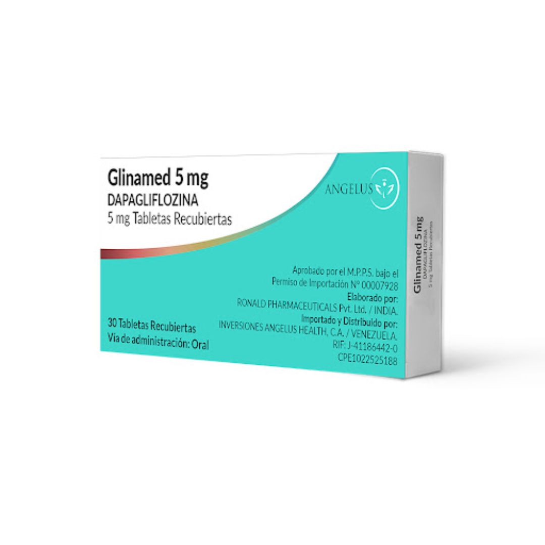 GLINAMED DAPAGLIFLOZINA 5MG TAB X 30